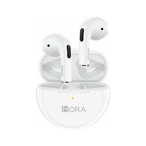 [7503035048410] AUDIFONOS MANOS LIBRES INALAMBRICOS AUT119 BLANCOS 1HORA