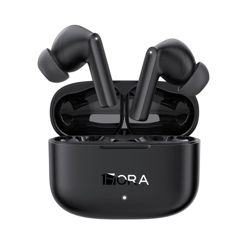 [6974368774658] AUDIFONOS MANOS LIBRES INALAMBRICOS AUT206 NEGROS 1HORA