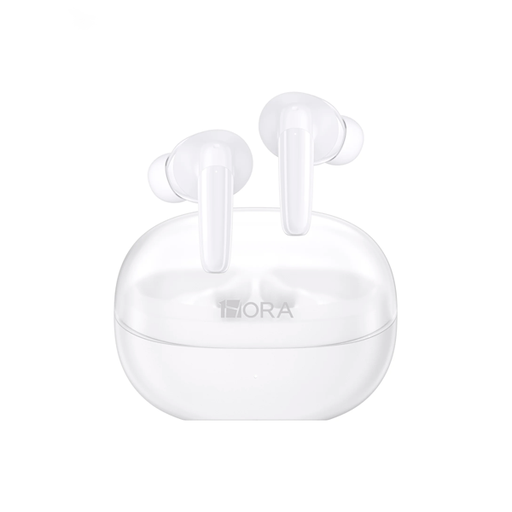 [6974368775648] AUDIFONOS MANOS LIBRES INALAMBRICOS AUT207 BLANCOS 1HORA