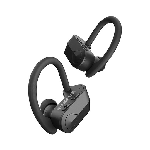 [633755142949] AUDIFONOS MANOS LIBRES SPORT X2 INALAMBRICOS NEGROS HYPERGEAR