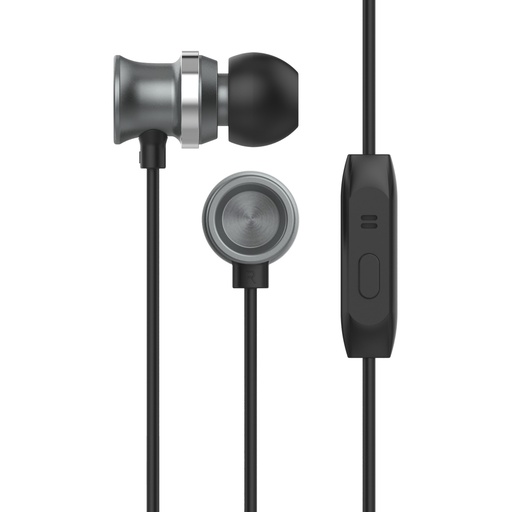 [633755140471] AUDIFONOS MANOS LIBRES dBm METAL NEGROS