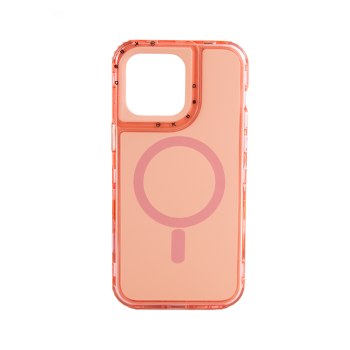 [840000013640] CARATULA 2 EN 1 COLOR CASE MAGSAFE IPHONE 15 PRO MAX ROSA