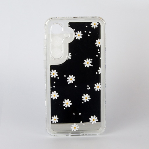 [840000014013] CARATULA 3 EN 1 TIPO OTTER SAMSUNG A35 ESPEJO/FLORES