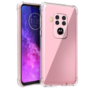 [840000010217] CARATULA ACRIGEL MOTOROLA MOTO ONE ZOOM TRANSPARENTE