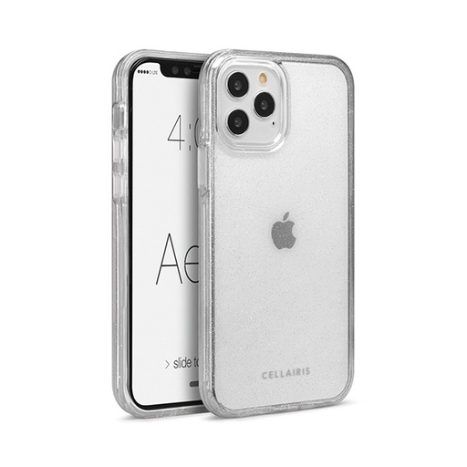 [842932186922] CARATULA AERO GLITTER IPHONE 14 PRO TRANSPARENTE 33-0350011