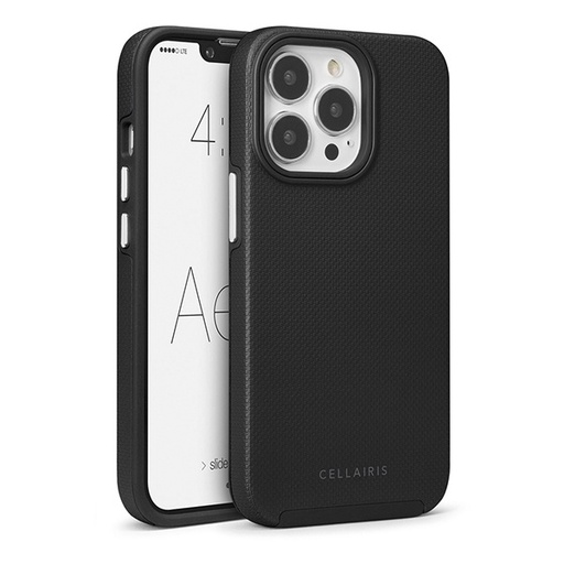 [842932179535] CARATULA AERO GRIP IPHONE 13 PRO NEGRA 33-0333001