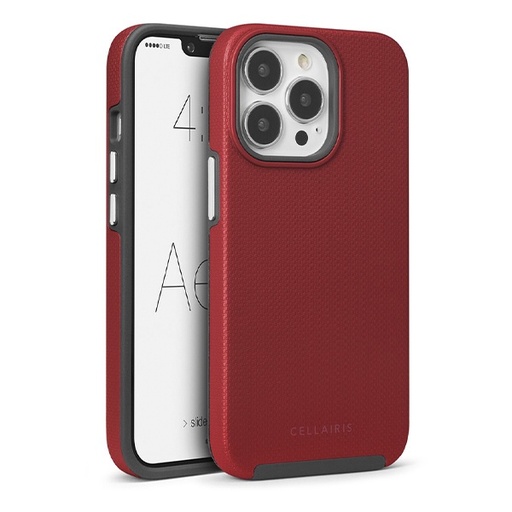 [842932179566] CARATULA AERO GRIP IPHONE 13 PRO ROJA 33-0333004