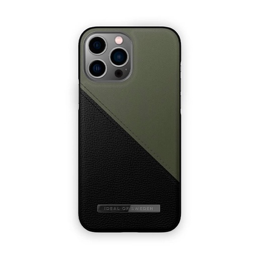 [840046667689] CARATULA ATELIER CASE IPHONE 13 PRO MAX/12 PRO MAX ONYX BLACK KHAKI ID OF SW