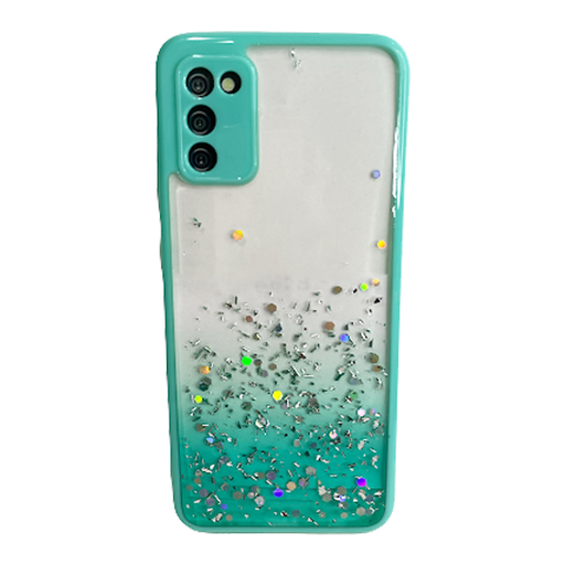 [840000011446] CARATULA BRILLOS SAMSUNG A02s VERDE