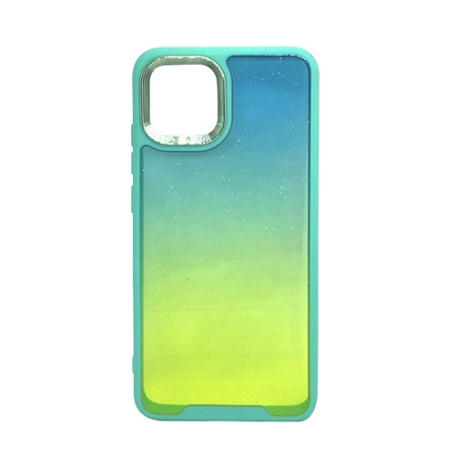 [840000012581] CARATULA BRILLOS SAMSUNG A03/A04E AQUA/AMARILLO