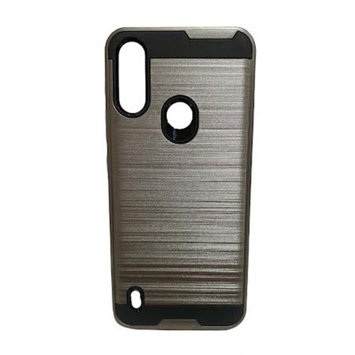 [840000011747] CARATULA BRUSHED METAL MOTOROLA MOTO E7 POWER/E7i POWER PLATA