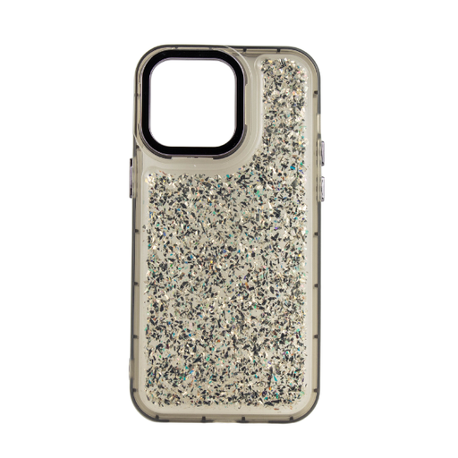[840000013244] CARATULA BUBBLE BRILLOS IPHONE 15 PRO MAX HUMO