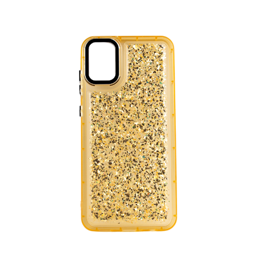 [840000013234] CARATULA BUBBLE BRILLOS SAMSUNG A05 ORO