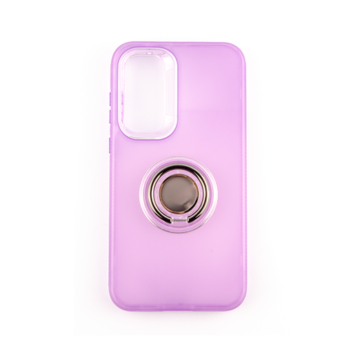 [840000013897] CARATULA BUMPER 3 EN 1 C/ANILLO SAMSUNG A55 5G MORADO