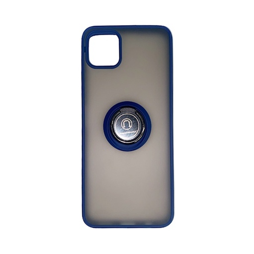 [840000012020] CARATULA BUMPER C/ ANILLO HUAWEI Y60 HUMO/NAVY