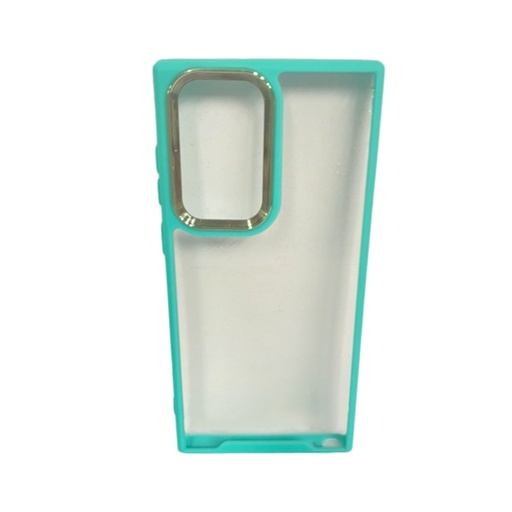 [840000012147] CARATULA BUMPER SAMSUNG S22 ULTRA MENTA/TRANSPARENTE