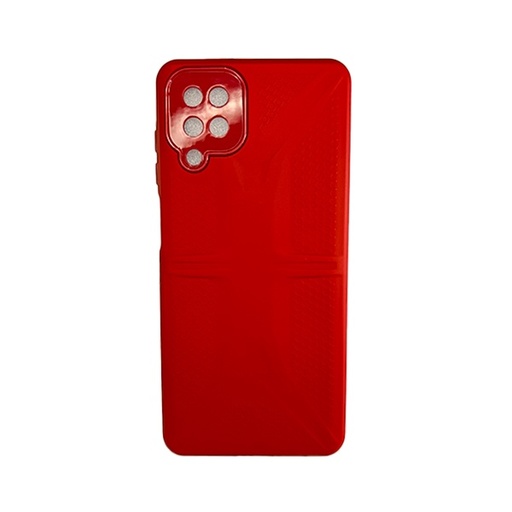 [840000012215] CARATULA CANDY COLOR SAMSUNG A12 4G ROJA
