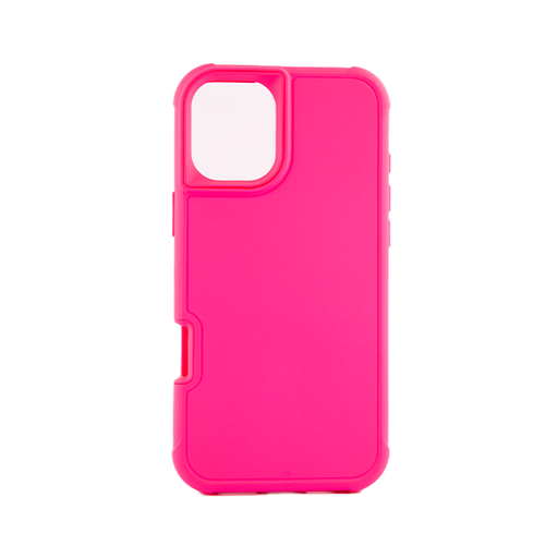 [840000013882] CARATULA COLOR FRAME IPHONE 16 PLUS ROSA