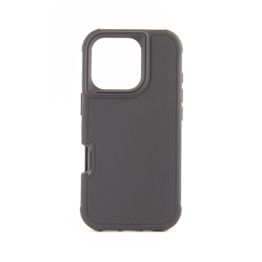 [840000013878] CARATULA COLOR FRAME IPHONE 16 PRO NEGRA