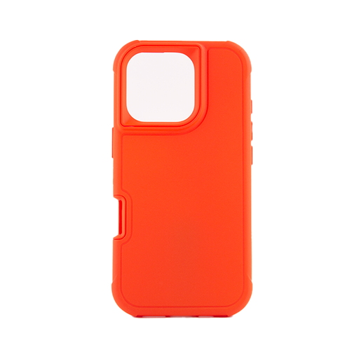[840000013880] CARATULA COLOR FRAME IPHONE 16 PRO ROJO