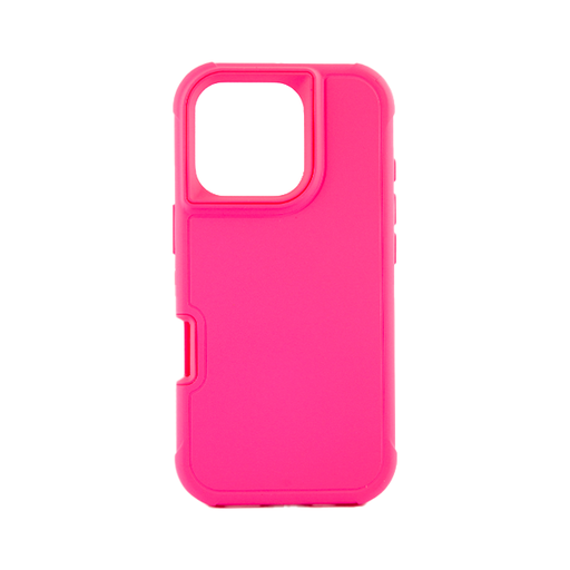 [840000013879] CARATULA COLOR FRAME IPHONE 16 PRO ROSA