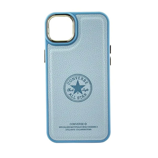 [840000013325] CARATULA CONVERSE IPHONE 15/14/13 AZUL CIELO