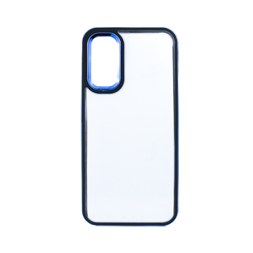 [840000012989] CARATULA CROMO TRANSPARENTE SAMSUNG A14 5G AZUL