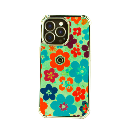 [840000012717] CARATULA DEVIA IPHONE 13 PRO DISENO FLORES RETRO