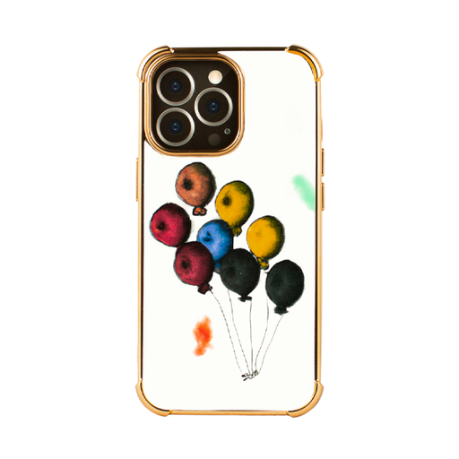 [840000012719] CARATULA DEVIA IPHONE 13 PRO DISENO GLOBOS CHICOS
