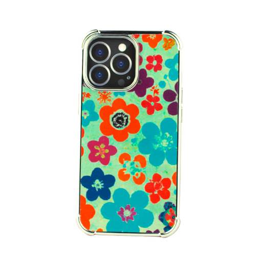 [840000012721] CARATULA DEVIA IPHONE 13 PRO MAX/12 PRO MAX DISENO FLORES RETRO