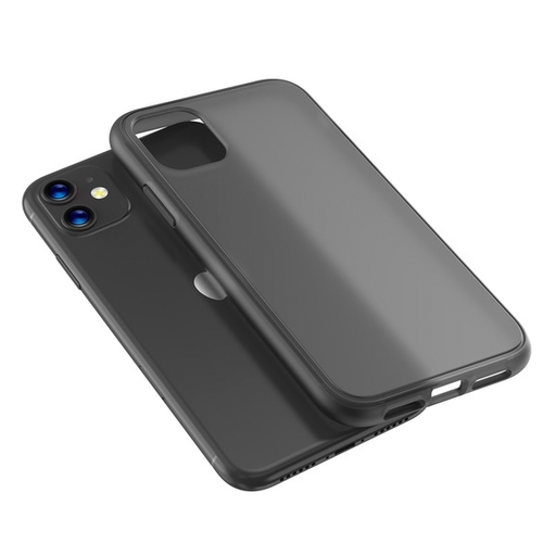 [885126603454] CARATULA FROST HYBRID IPHONE 11 HUMO/NEGRA
