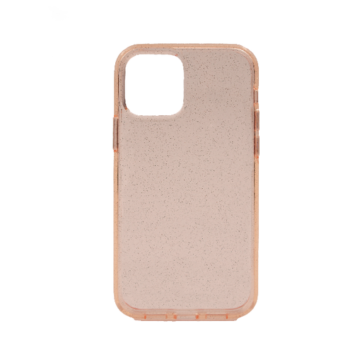 [842799600814] CARATULA GLAM CRYSTAL IPHONE 12/12 PRO TRANSPARENTE/ROSA