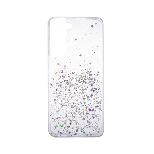 [842799565717] CARATULA GLAM STARS SAMSUNG S21 FE TRANSPARENTE