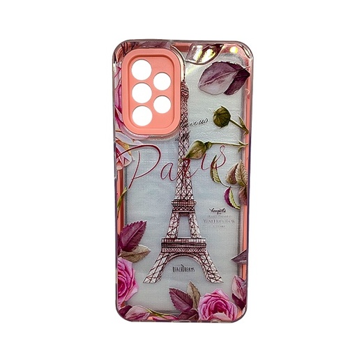 [840000012450] CARATULA GLITTER 2 EN 1 SAMSUNG A32 4G TORRE EIFFEL