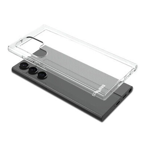 [885126730037] CARATULA GLOSSY SAMSUNG S23 ULTRA TRANSPARENTE