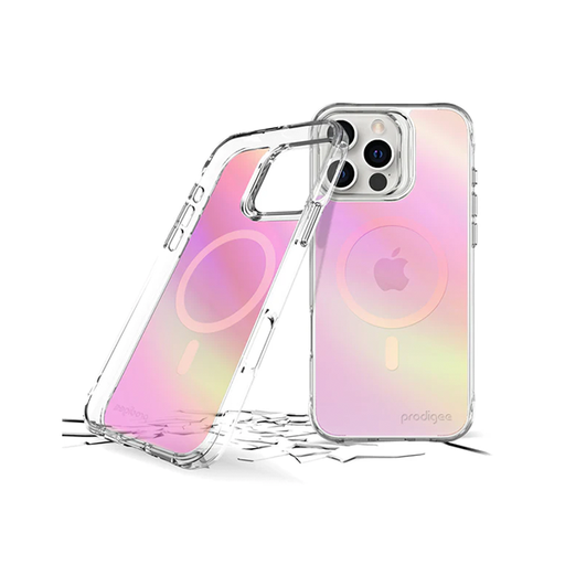 [810023956853] CARATULA GLOW + MAG IPHONE 16 PRO MAX PINK PRODIGEE