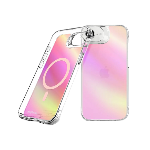 [iPhSE25-GLW] CARATULA GLOW + MAG IPHONE 16e PINK PRODIGEE