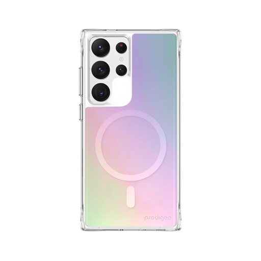 [810023956143] CARATULA GLOW + MAG SAMSUNG S24 ULTRA PINK PRODIGEE