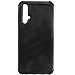 [840000010027] CARATULA JAB GLOW PIEL RAYAS HUAWEI NOVA 5T NEGRA