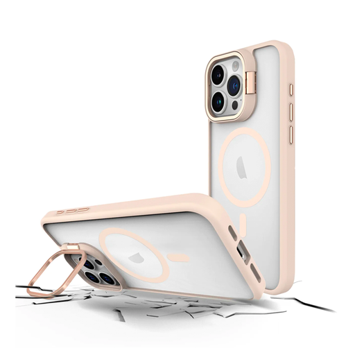 [810023955276] CARATULA KICKLT + MAG IPHONE 15 PRO MAX ROSE PRODIGEE