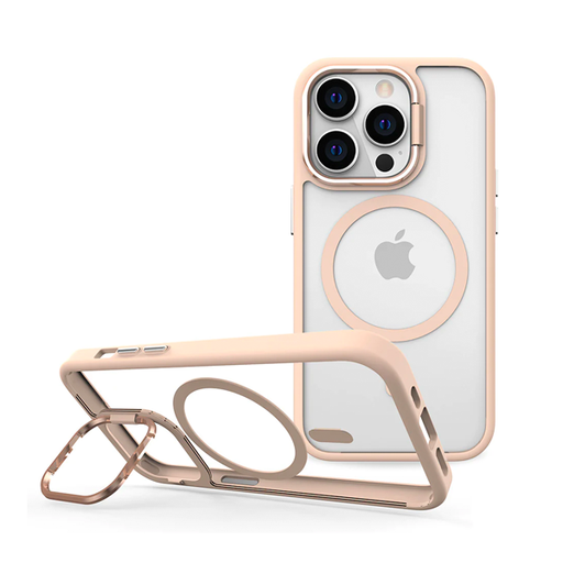 [810023955252] CARATULA KICKLT + MAG IPHONE 15 PRO ROSE PRODIGEE