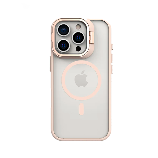 [iPh16P-6.7-KICK-RSE] CARATULA KICKLT + MAG IPHONE 16 PRO MAX ROSA PRODIGEE