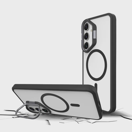 [SGS24P-KICK-BLK] CARATULA KICKLT + MAG SAMSUNG S25/S24 PLUS NEGRA PRODIGEE