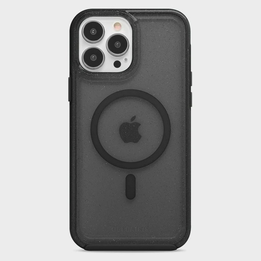 [842932196440] CARATULA LA HORNET GLITTER MAGSAFE IPHONE 15 PRO NEGRA 34-0160001R