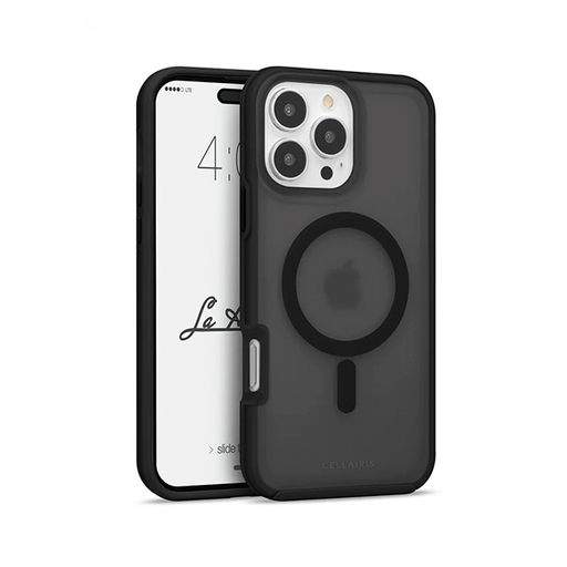 [810156910470] CARATULA LA HORNET MATTE MAGSAFE IPHONE 16 PRO MAX NEGRA 34-0240003R