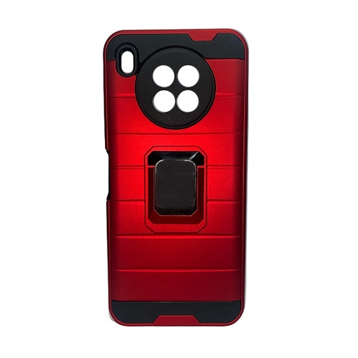 [840000011941] CARATULA LISA C/ANILLO HUAWEI NOVA 8i ROJA