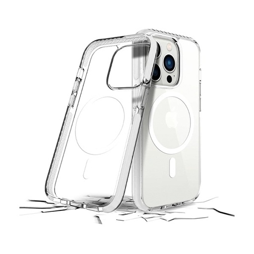 [810023953814] CARATULA MAGNETEEK IPHONE 14/13/12 PRO MAX BLANCA PRODIGEE