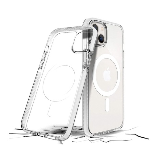 [810023953838] CARATULA MAGNETEEK IPHONE 15/14 PLUS BLANCA PRODIGEE