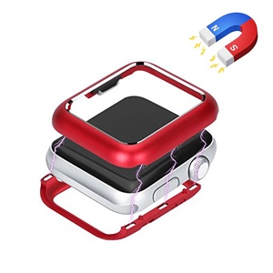 [885126583619] CARATULA MAGNETICA APPLE WATCH 38mm ROJA