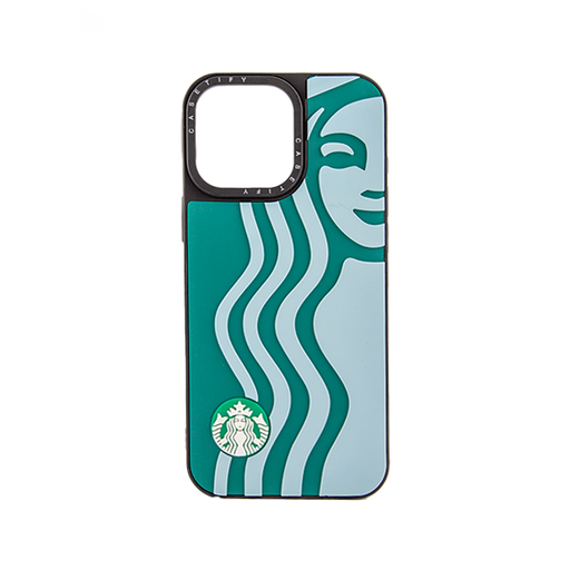 [840000013795] CARATULA MARCAS 3D STARBUCKS IPHONE 16 PRO